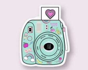 Blue Camera - Sticker